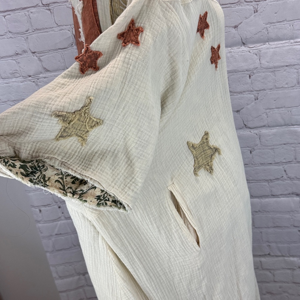 Spirited Star Oversized Duster one size new with tags - Picture 6 of 10
